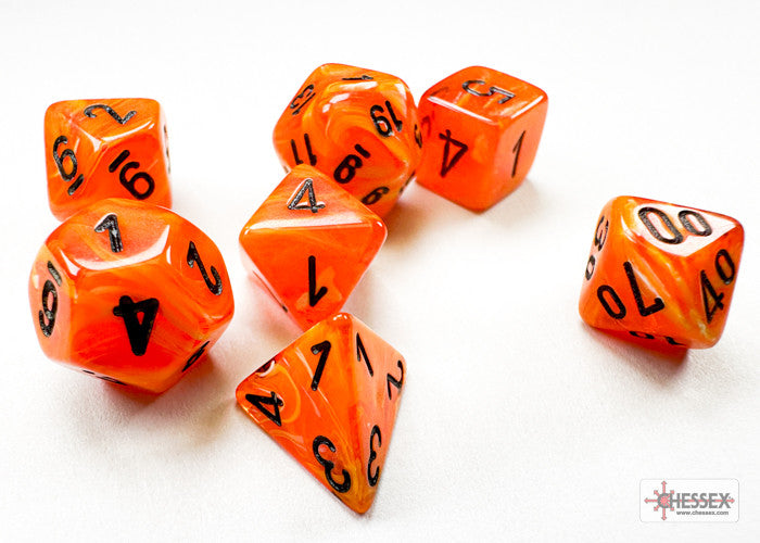 Vortex Orange Black Mini 7 Die Set