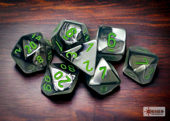 Gemini Mini 7 Die Set Black-Grey/Green