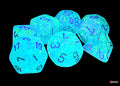 Luminary Mega-hedral Sky/silver Luminary 7-Die Set