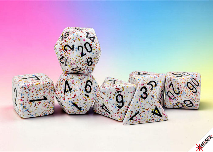 Speckled Birthday Polyhedral 7-Dice Set
