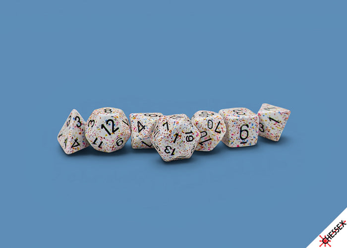 Speckled Birthday Polyhedral 7-Dice Set
