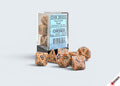 Speckled Rust Polyhedral 7-Dice Set