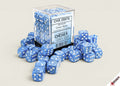 Speckled Ocean Stone 12mm d6 Dice Block (36 dice)