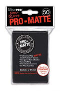 PRO-Matte Standard Deck Protectors - Black (50-Pack)