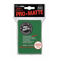 Pro-Matte Standard Deck Protectors - Green (50-Pack)