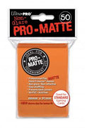 Pro-Matte Standard Deck Protectors - Orange (50-Pack)