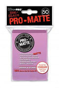 Pro-Matte Standard Deck Protectors - Pink (50-Pack)