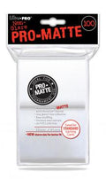 PRO-Matte Standard Deck Protectors - White (100-Pack)