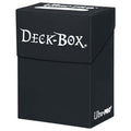 Solid Color Deck Box - Black