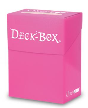 Solid Color Deck Box - Bright Pink