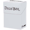Solid Color Deck Box - White