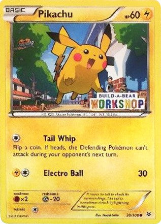 Pikachu - 20/108 (Build-A-Bear Workshop Exclusive)