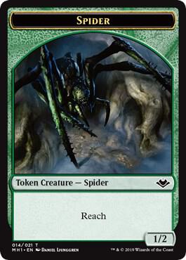 Soldier // Spider Double-Sided Token (Back)