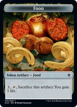 Boar // Food (016) Double-Sided Token (Back)