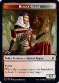 Human Rogue // Food (016) Double-Sided Token