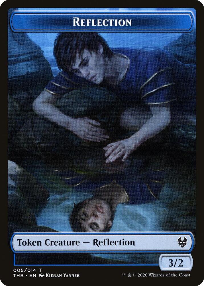 Human Soldier // Reflection Double-Sided Token (Back)