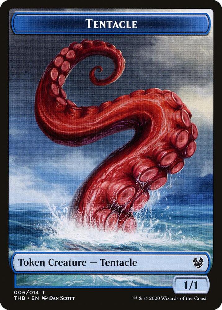 Human Soldier // Tentacle Double-Sided Token (Back)