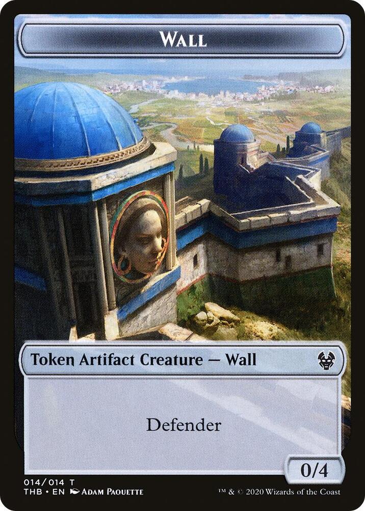 Human Soldier // Wall Double-Sided Token (Back)