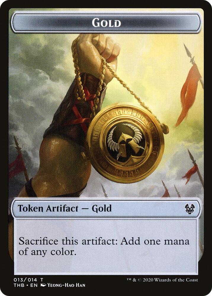 Satyr // Gold Double-Sided Token (Back)