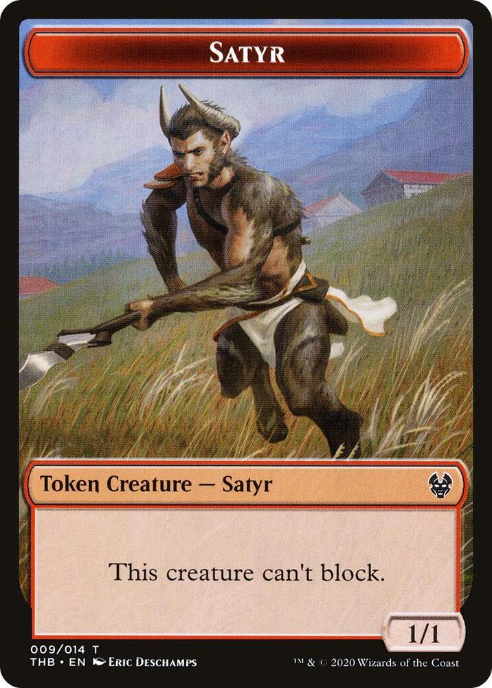 Elemental // Satyr Double-Sided Token (Back)