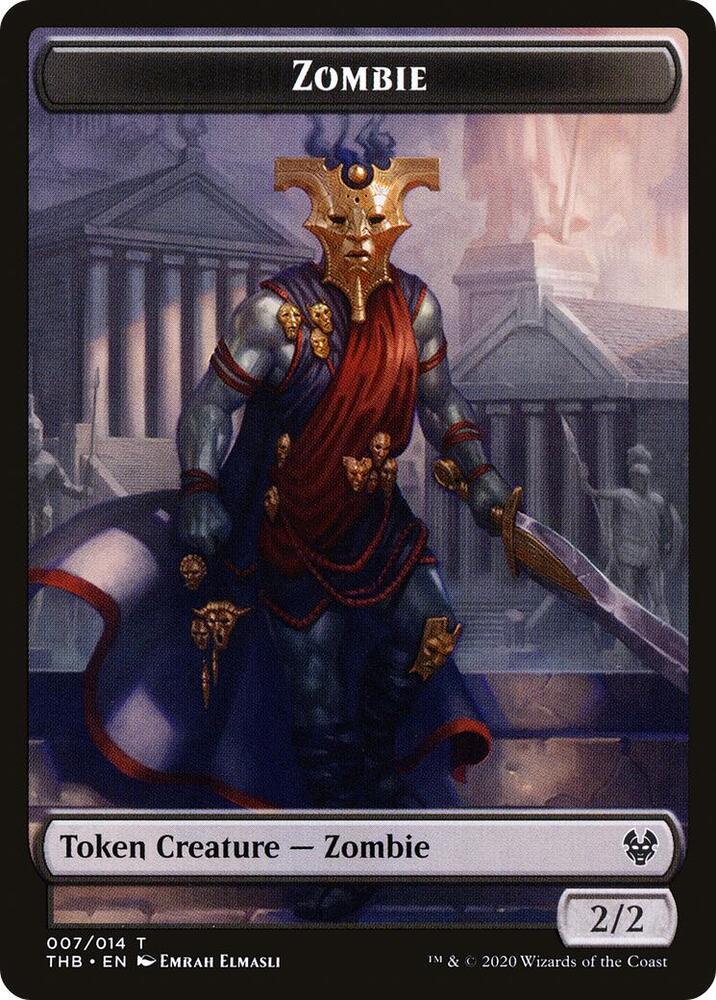 Human Soldier // Zombie Double-Sided Token (Back)