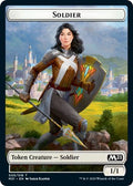 Soldier // Treasure Double-sided Token