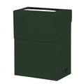 Solid Color Deck Box - Forest Green (No Front Logo)