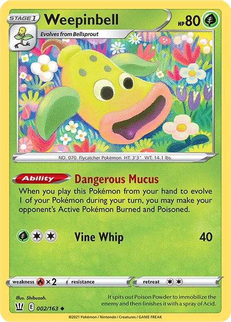 Weepinbell