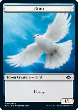 Squirrel // Bird Double-Sided Token (Back)