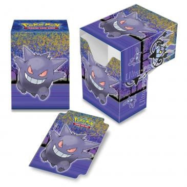Pokemon Gallery Series Gengar Haunted Hollow Full View Deck Box