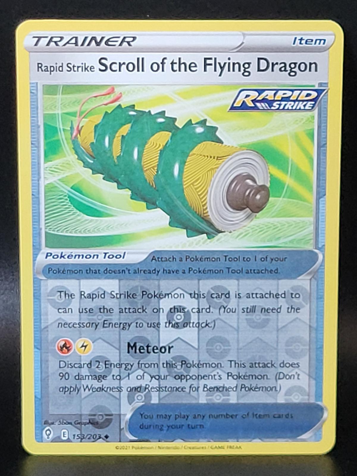 Rapid Strike Scroll of the Flying Dragon