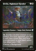 Sivriss, Nightmare Speaker (Foil Etched)