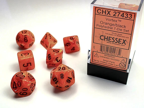Vortex Orange Black Mini 7 Die Set