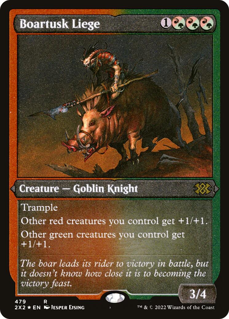Boartusk Liege (Foil Etched)