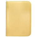 Vivid 4-Pocket Zippered PRO-Binder - Yellow