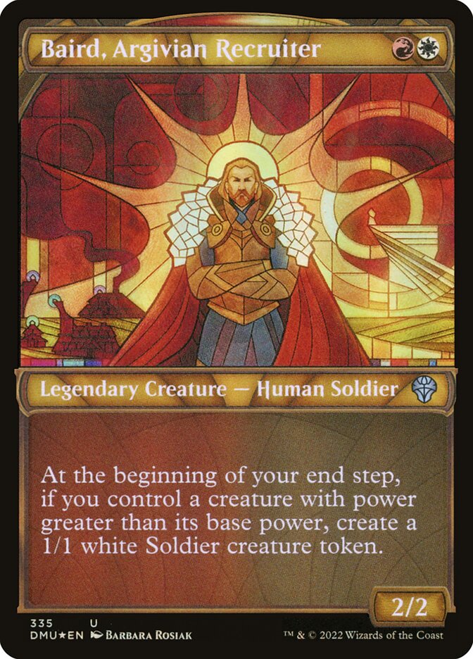Baird, Argivian Recruiter (Textured Foil)