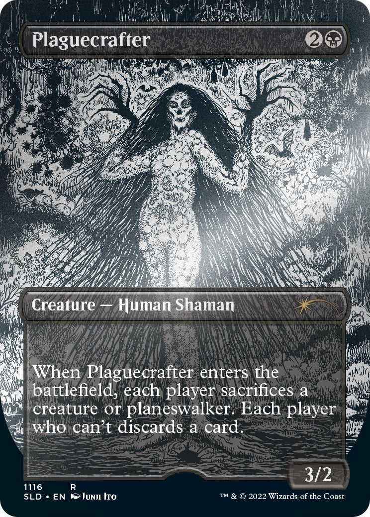 Plaguecrafter (Borderless) (Foil Etched)