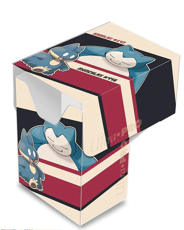 Snorlax and Munchlax Full-View Deck Box for Pokemon