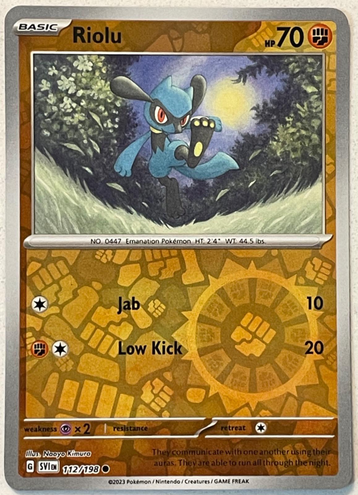 Riolu - 112/198