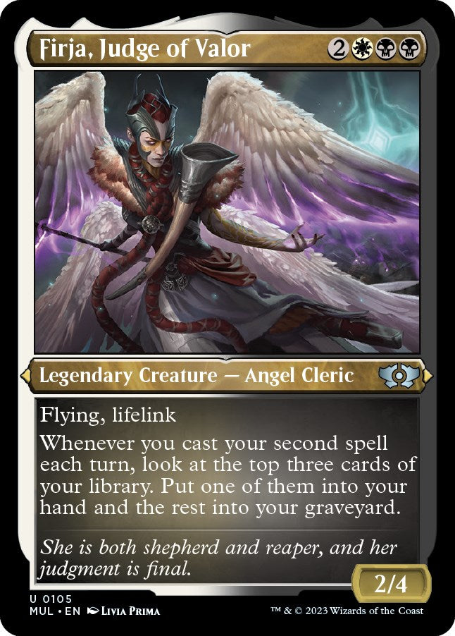 Firja, Judge of Valor (Foil Etched)