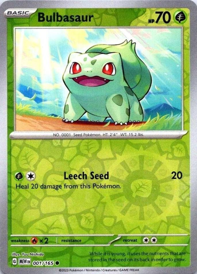 Bulbasaur - 001/165