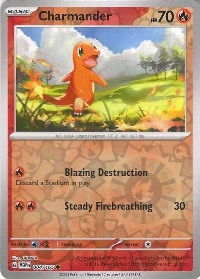 Charmander - 004/165