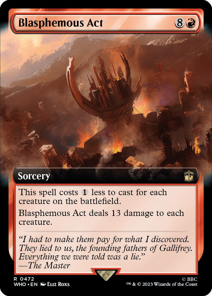 Blasphemous Act (Extended Art)