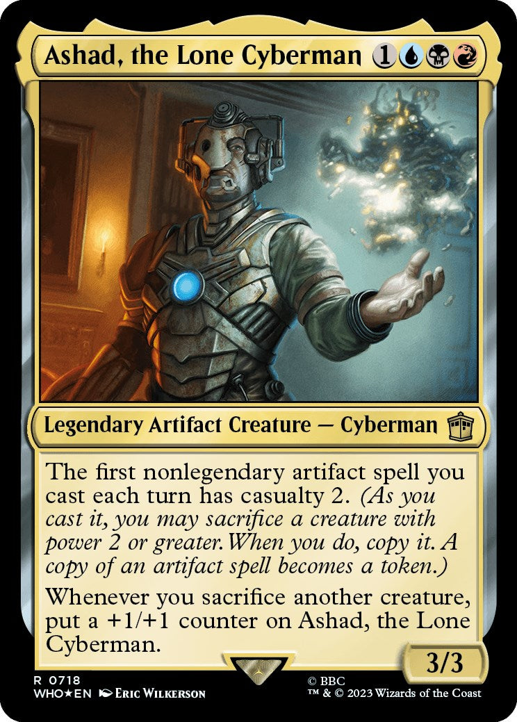 Ashad, the Lone Cyberman (Surge Foil)