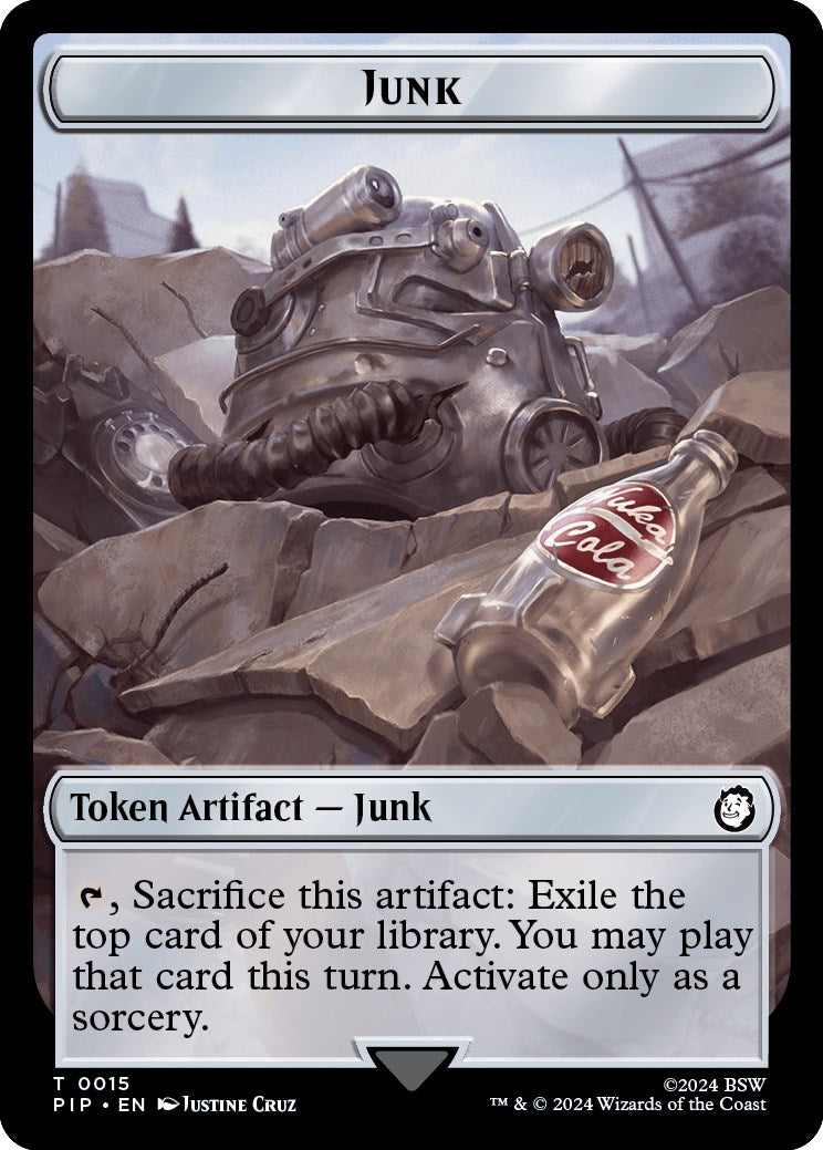 Junk // Robot Double-Sided Token