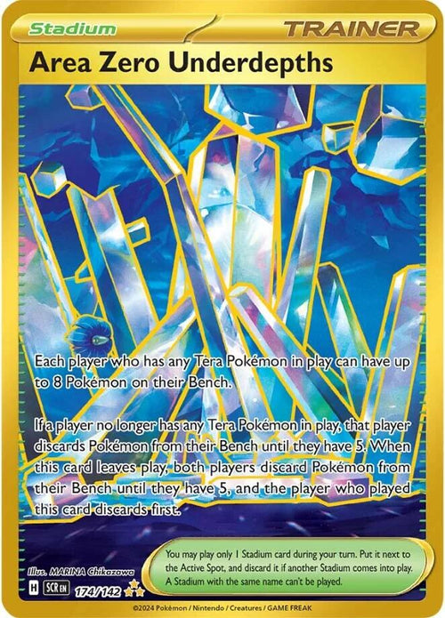 Area Zero Underdepths - 174/142