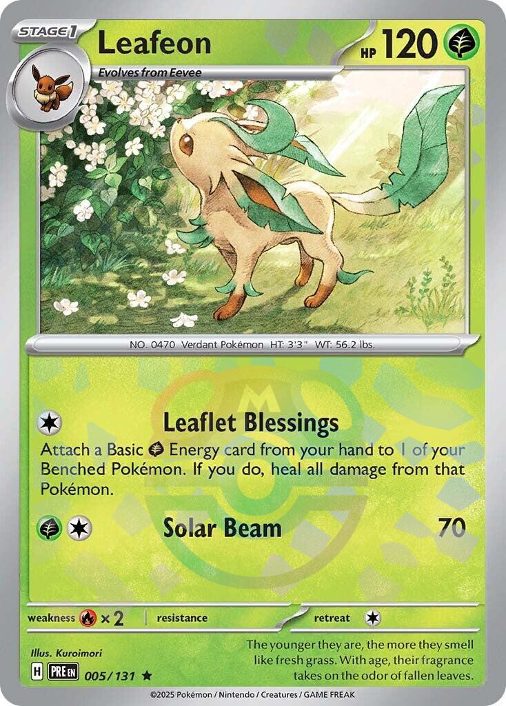 Leafeon (Master Ball Pattern)