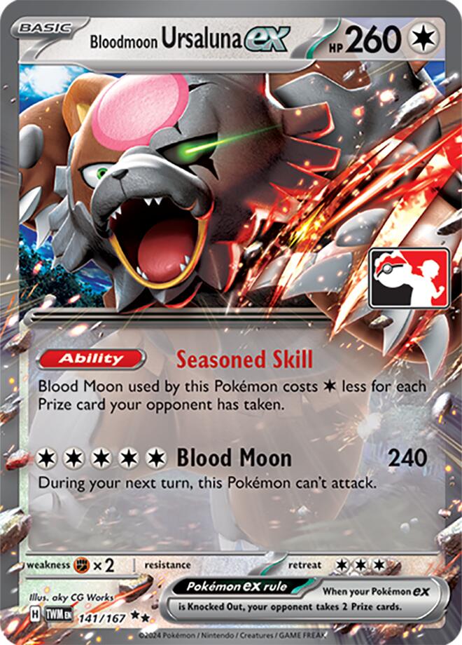 Bloodmoon Ursaluna ex - 141/167