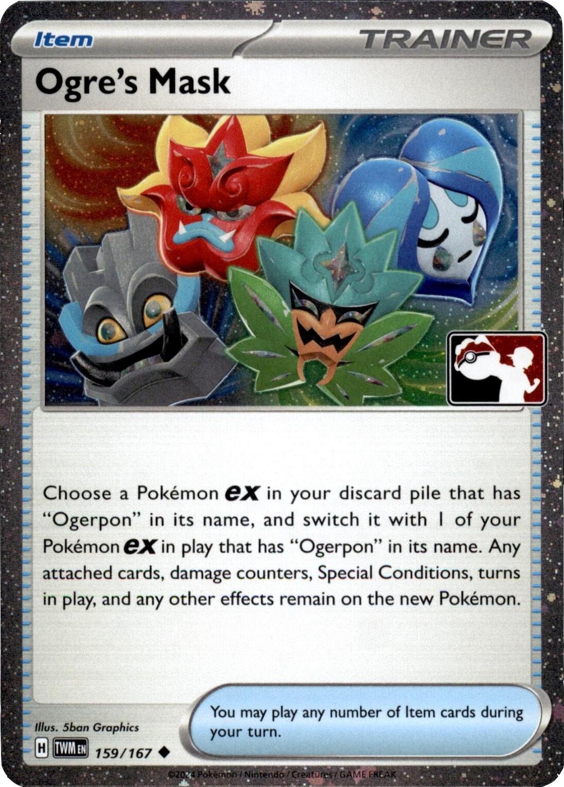 Ogre's Mask - 159/167 (Cosmos Holo)