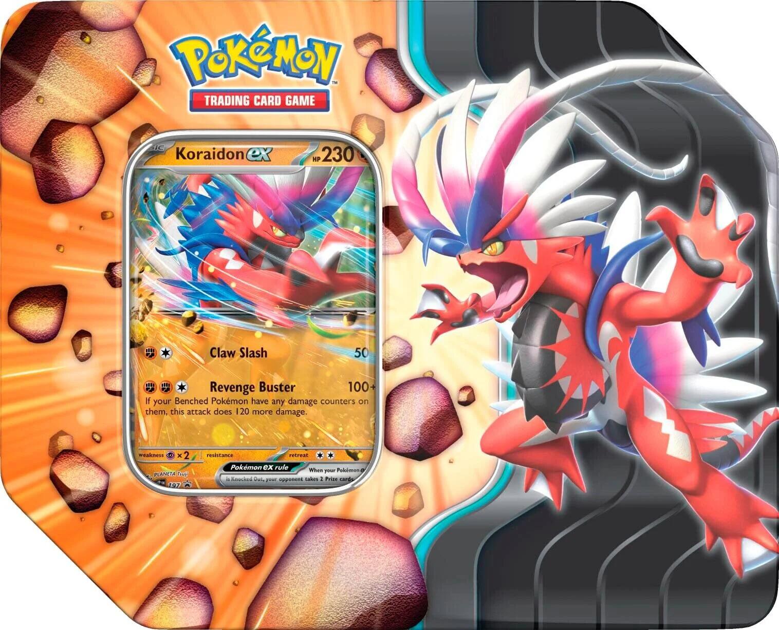 Slashing Legends Tin [Koraidon ex]
